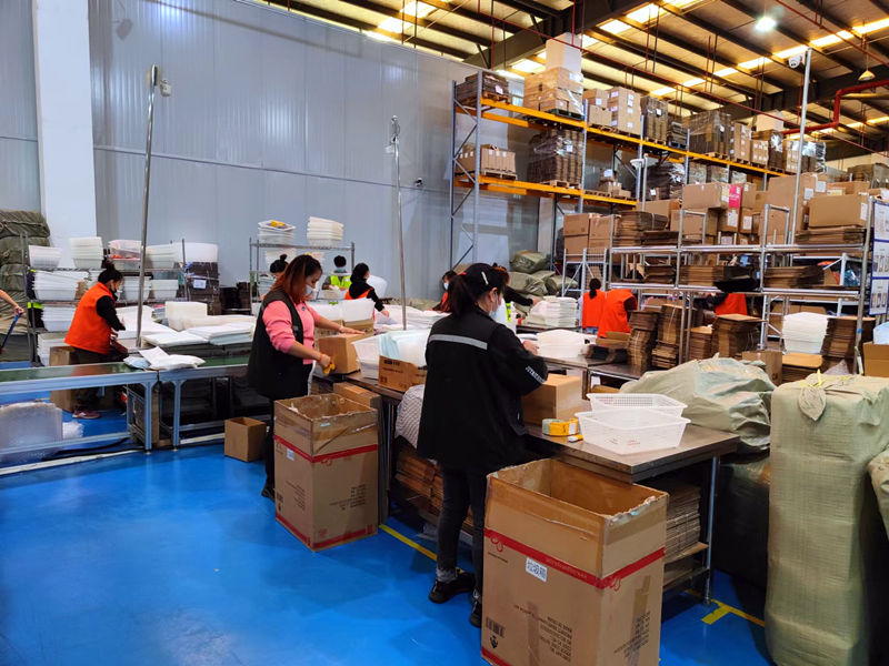 【实拍】宝时云仓有序推进复工复产，确保仓库正常运行